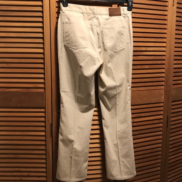 Lauren Ralph Lauren Cream Corduroy Jeans - Picture 2 of 12